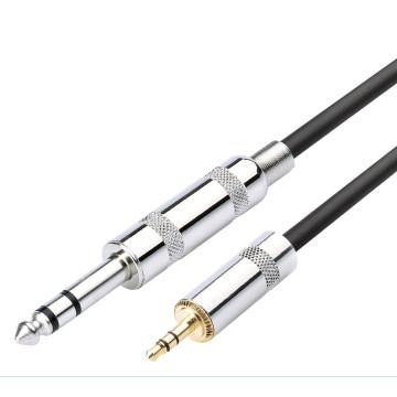 6.5/6.35/6.3 to 3.5 Double track 3.5 mm stereo sound Audio cable computer mic sound card microphone amplifier Audio equipment