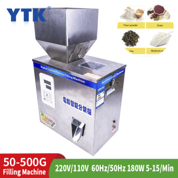 50-500G Automatic Measuring Filling Granule Filling Machine Intelligent Automatic Weighing Filling Machine Powder Granule