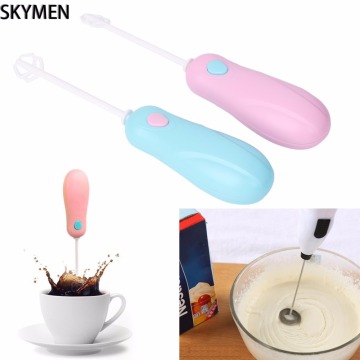 SKYMEN Mini Portable 5W 10000 RPM Kitchen Electric Hand Whisk Mixer Coffee Milk Egg Beater Plastic Blender High Quality
