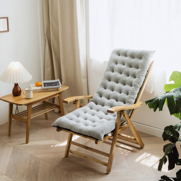 Universal Thicken Recliner Chair Cushion for Outdoor Deck Chair Pad Sun Loungers Cushions