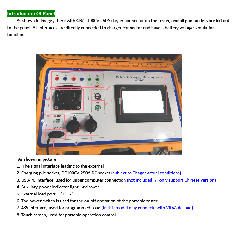 ev charging station tester