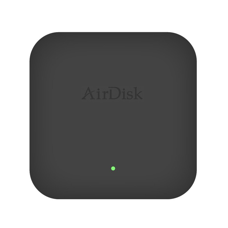 AirDisk Q1 mobile hard disk box home NAS home network storage server cloud storage private cloud local area network personal