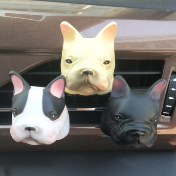 Car Air Fresher PVC Bulldog Auto Smell Perfume Clip Automotive Internal Vent Fragrance Scent Odor Diffuser Flavoring In The Car