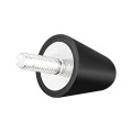 UXCELL 1Pcs Dual Side or Conical Rubber Mounts Vibration Isolators Shock Absorber with Threaded Studs Fasteners Dowel Hardware