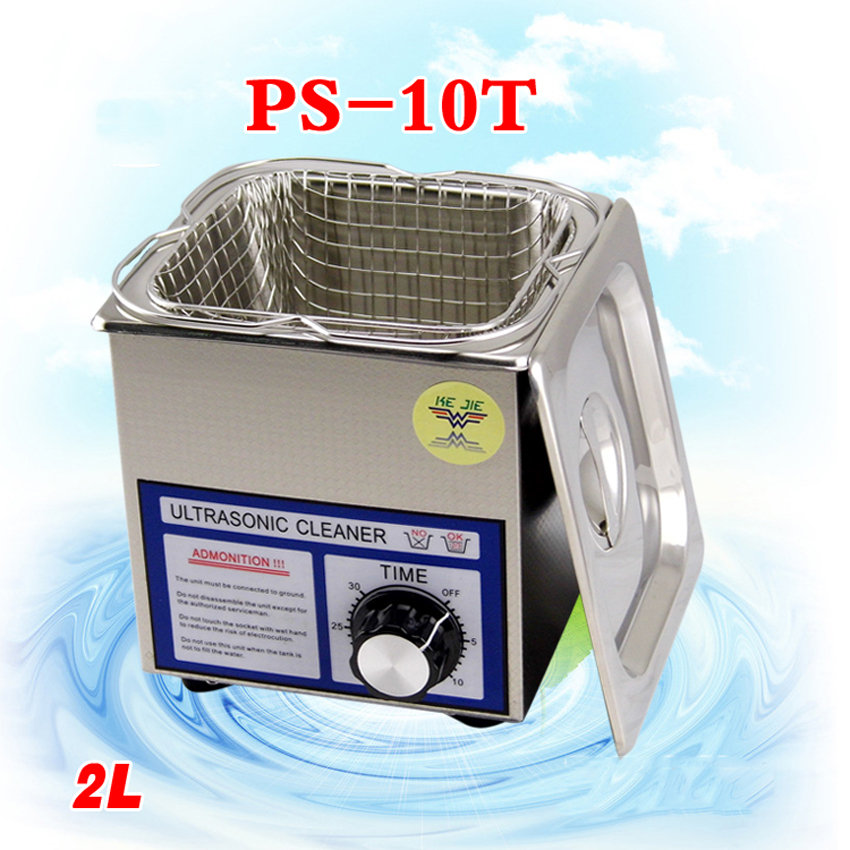 1PC 110V/220V PS-10T 70W 2L Ultrasonic cleaning machines circuit board parts laboratory cleaner/electronic products etc
