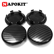 4pcs/lot 3D Carbon Fiber Pattern 69MM Car Wheel Center Hub Cap For Audi A3 A4 A5 A6 A7 A8 Q5 R8 S4 S5 S6 TT Wheel Rim Cap Cover