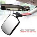 Inside Rearview Mirror For Children Rearview Baby Car Mirror For Children Auxiliary Mirror For Rear Car Rearview Mirror Dropship