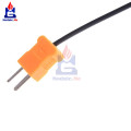 1 PC K Type Thermocouple Probe Sensor Temperature Controller with Wire Cable TP-02 Temperature Sensor