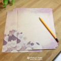 (6 lots/packs) European Pastoral Style Retro Love Letter Stationery Cute Letter Paper Writing Paper for Envelopes