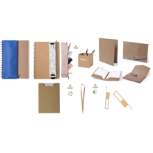 PAPER STATIONERY SET WITH MANY STATIONERIES