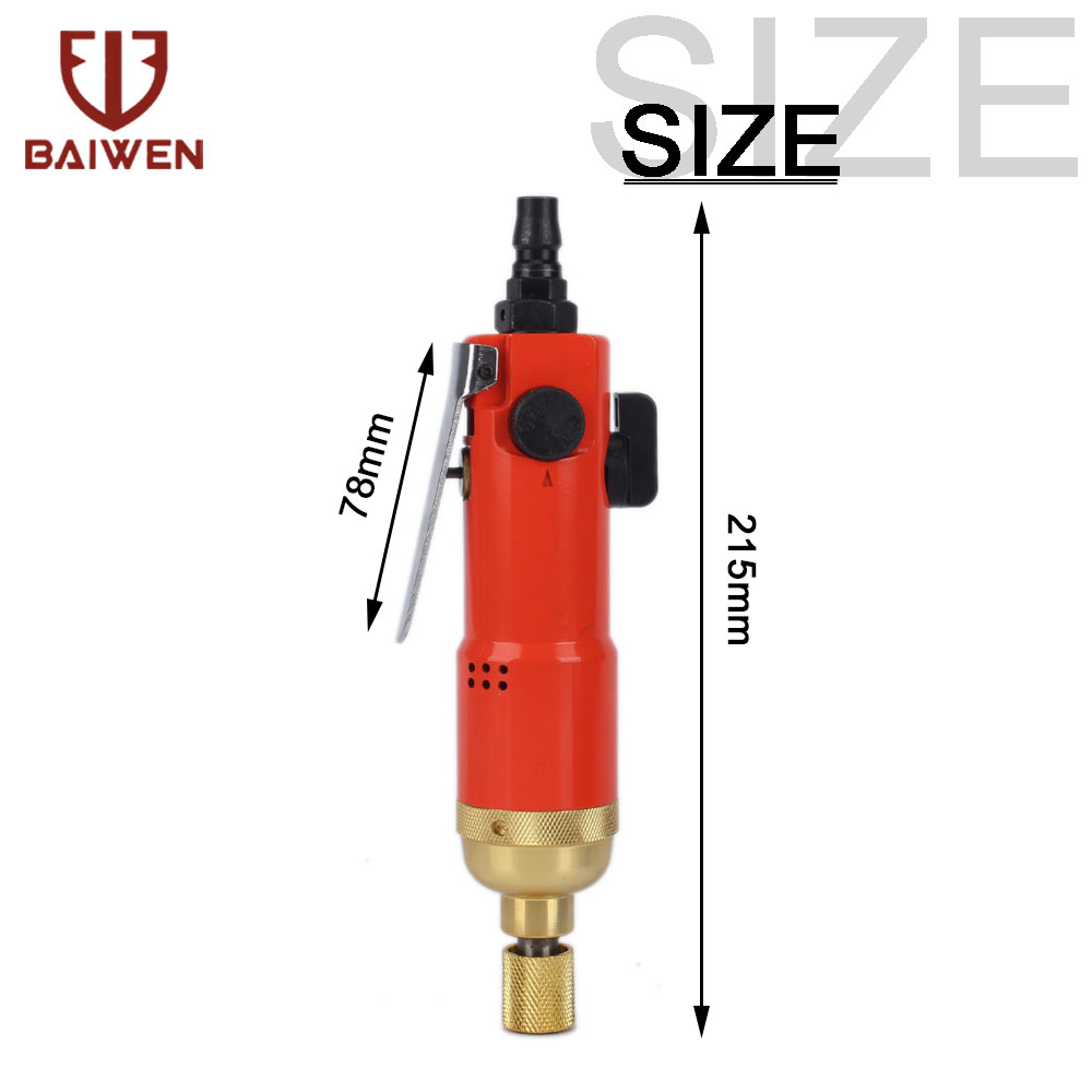 Large Torque Air Screwdriver Professional Screw Driver Pneumatic Tool 6500RPM Industrial Air Screw Driver Power Tool