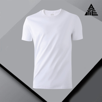 Three proof T-shirt solid color short sleeved