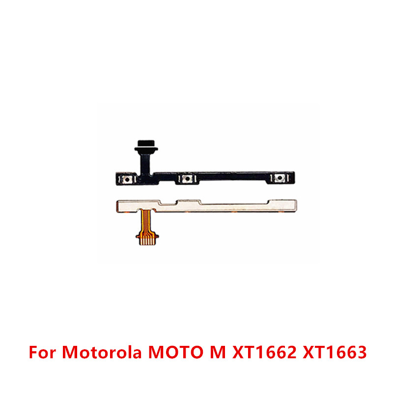 Power On Off Button Volume Switch Key Control Flex Cable Ribbon FPC For Motorola MOTO M XT1662 XT1663