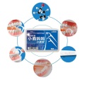 50pcs/Box Dental Floss Flosser Picks Teeth Toothpicks Stick reduce gingivitis Tooth Clean Oral Care 7.5cm with Portable Case
