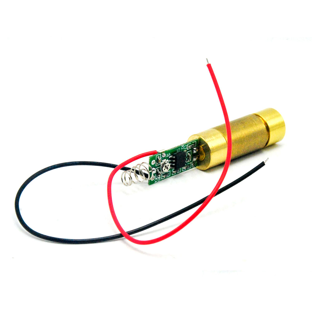 Industrial/Lab 20mW 532nm Green Laser Diode Module DC3V-4.2V Lazer Dot Line Unit