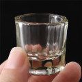 Acrylic Powder Dappen Dish Acrylic Liquid Glass Crystal Glass Cup for Acrylic Nail Art Clear White Color Transparent Kit