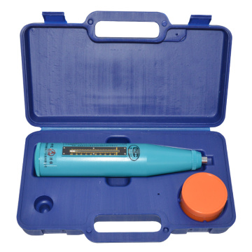 Portable Schmidt Hammer Testing Equipment Resiliometer Concrete Rebound Test Hammer (Blue Instrument Case) HT-225B