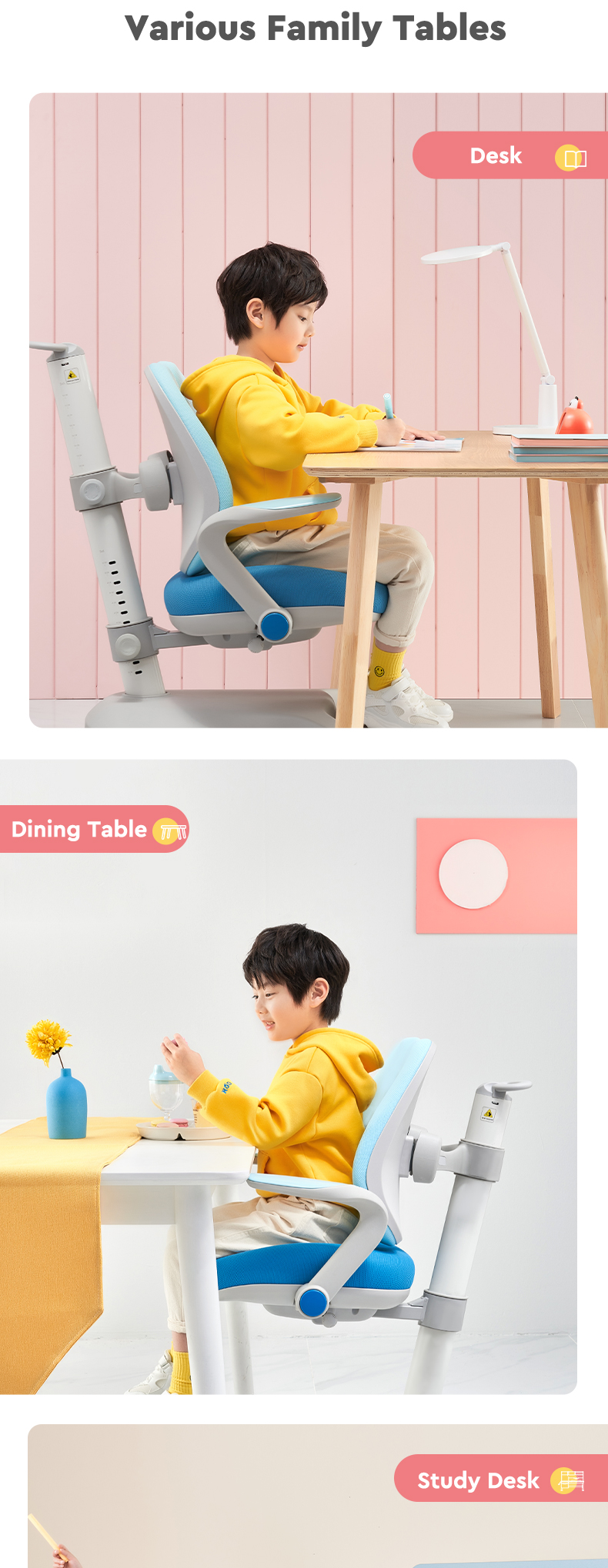 ergonomic reading table and chair bundle