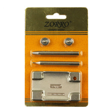 Kerosene Lighter Disassemble Repair Tools Kit with Replacement Lighter Grinding Steel Flint Wheel for Zorro Lighter Accessories