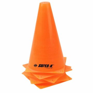 soccer cone 5pcs in one set 9'' training safty cone for soccer football soccer road way cones bright orange free shipping