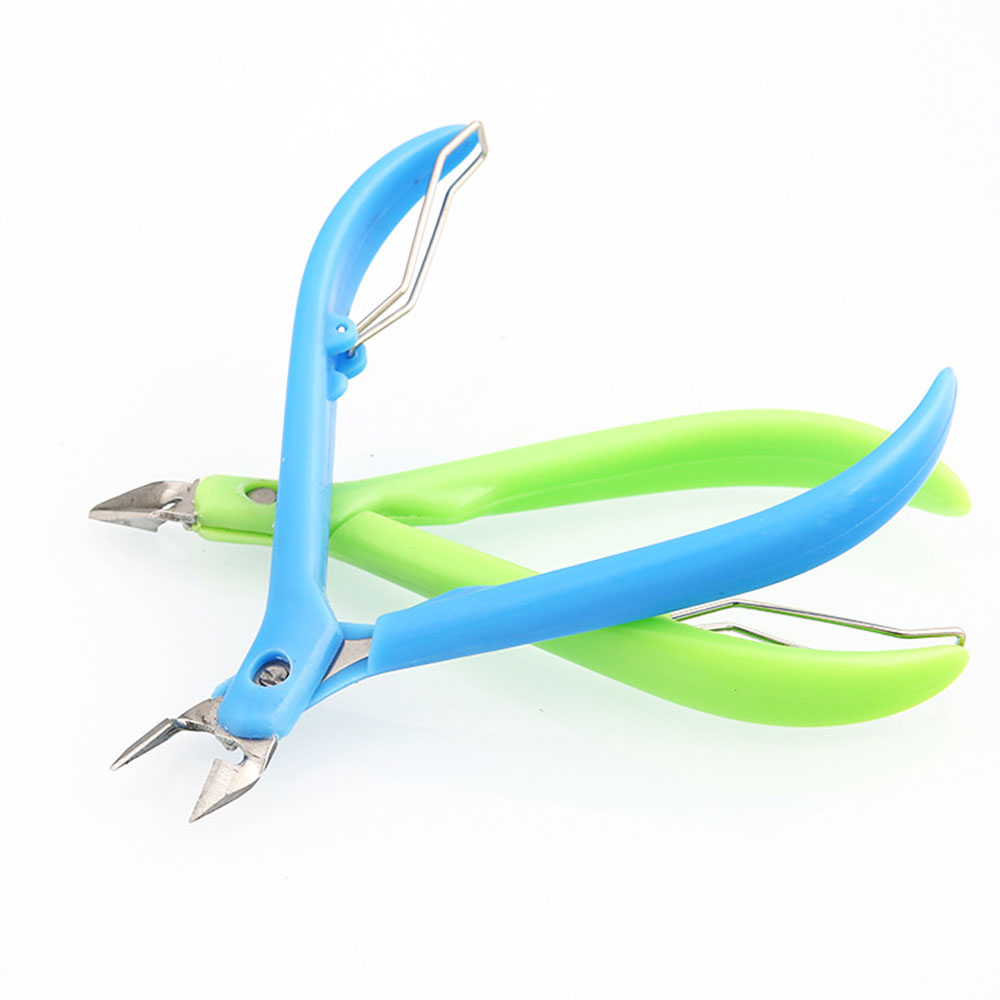 Women Nail Art Nipper Stainless Steel Cuticle Clipper Manicure Plier Cutter Tool