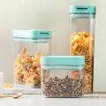 Creative Kitchen Storage Bottles For Bulk Products Jars With Lid Spices Sugar Tea Coffee Plastic Container Receive Organizer Can