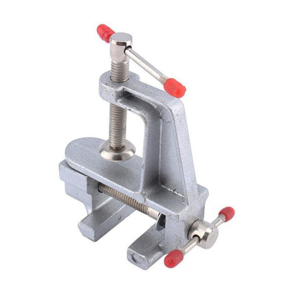 35MM Table Vise Bench Clamp Mini Bench Vise Table Screw Vise Aluminium Alloy for DIY Craft Mold Fixed Repair Tools Woodworking