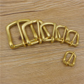 DIY leather bag belt pin buckle solid brass material 23mm 25mm 32mm 38mm inner width 5pcs/lot