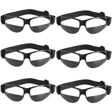 6 Pack Basketball Dribble Goggles Basketball Training Aid Dribbling Glasses Specs Team Professional Sports Equipment