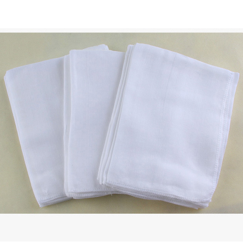 10 Pcs/Lot Muslin Baby Diaper Inserts Gauze Cotton Cloth Nappy Liners Newborn Infant Toddler Reusable Diapers Nappies 46*50cm