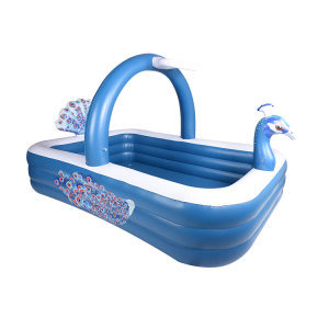 Inflatable Peacock Toys For Kiddie Splash Outdoor Pool