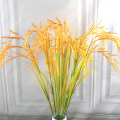 Artificial Wheat Ear Flowers Wedding Decoration Yellow Wheat Grain Flowers Restaurant Table Placed Accessories for Garden Decor