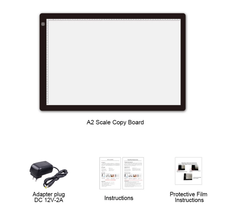 newlight a4s led light box for drawing