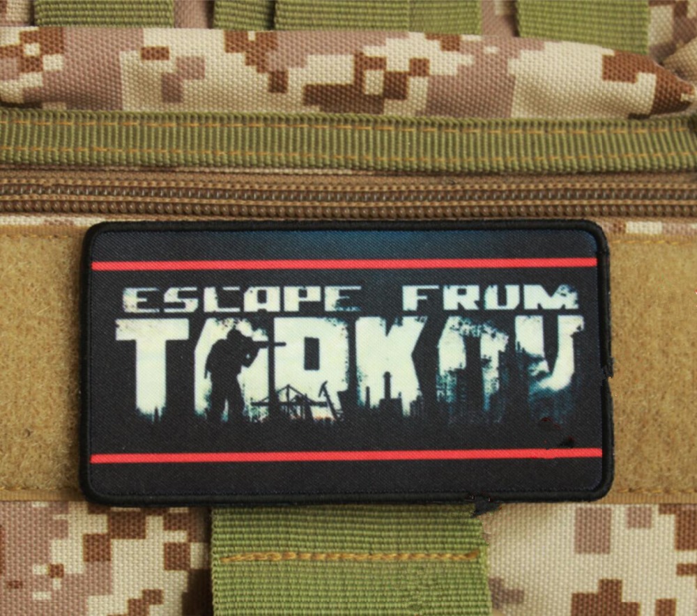 Escape from Tarkov Patch Printed Tactical Badge Game Cloth Armband 9.5*5cm