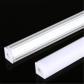 2-30pcs / lot V Style 45 degree angle aluminum profile 0.5M for 3528 5050 5630 LED strips channel For led aluminum channel