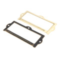 2 Pcs Label Pull Frame Handle File Name Card Holder for Furniture Cabinet Drawer Box Case Label Tag Frames Cabinet Pulls 90*42mm