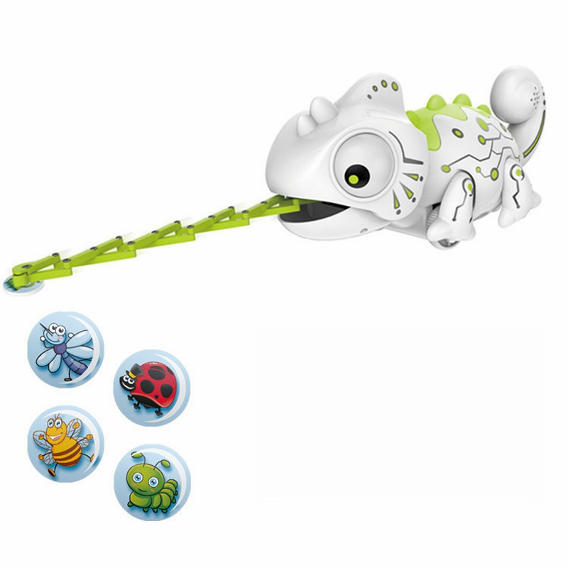 Remote Control Chameleon 2.4GHz Pet Intelligent Toy Robot For Children Kids Birthday Gift Funny Toy RC Animals