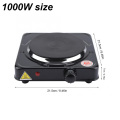 110V/220V Kitchen Lab mini Electric stove electric household furnace thermostat hot milk cooker travel Hot Plate Hot Cook Heater