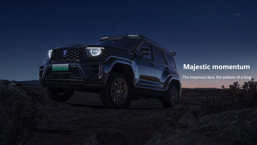 Luxurious off-road SUV Tank 700