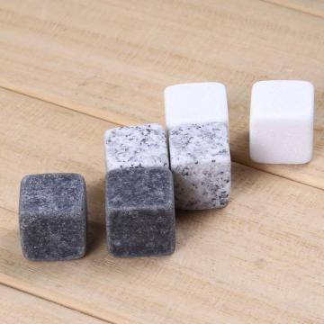 6PCS 100% Natural Whiskey Stones Sipping Ice Mold Whisky Stone Whisky Rock Cooler Wedding Gift Favor Christmas Bar