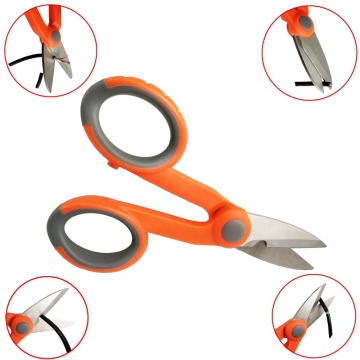 5PCS Kevlar Shears Comfortable Fiber Pigtail Jumper Scissors Cutting Tool for Optical Fiber Aramid Fiber