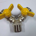 Gas Air line Water Pipe Gas Tube Plumb Hose Adapter Y Splitter Connector Junction Joint 2cm Dia Hole