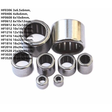 20PCS HF0306 HF0406 HF0608 HF0612 HF0812 HF1012 To HF2016 Single Way Needle Bearing One Way Roller Bearing