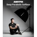 AMBITFUL Portable P90 90CM Quickly Fast Installation Deep Parabolic Softbox Bowens Flash Speedlite Reflector Studio Softbox