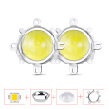 30-32V 100W 50W 30W 20W COB LED Chip LED Source Diode Bead with 60 120 Degree Glass Lens Reflector Collimator Fixed Bracket