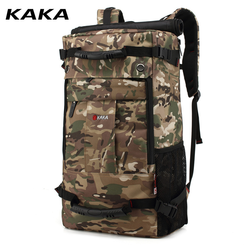 40 L High-capacity Oxford Waterproof Laptop Backpack Multifunctional Travel Bag Mochila School bag Hiking Luggage Bag KAKA