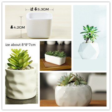 Concrete Craft Decorating Silicone Pot Mold Handmade Desktop Cement Planter Molds for Flower Pot Vase Making