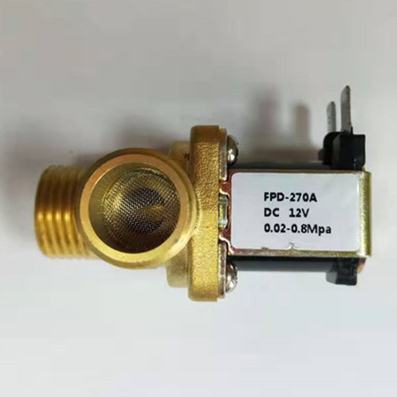 Hot DC 12V DN15 G1/2 Brass Electric Solenoid Valve Normally Closed Water Inlet Switch with Filter