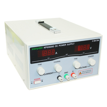 2 Pcs KPS3020D High Precision Digital DC Power Supply 30V/20A for Scientific Research Laboratory Switch DC Power Supply