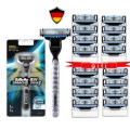 Original Gillette Mach 3 Men Shaver Razors Machine for Shaving Blade Mach 3 Cassettes for Shaving Gillette 3 Layer Razor Blade